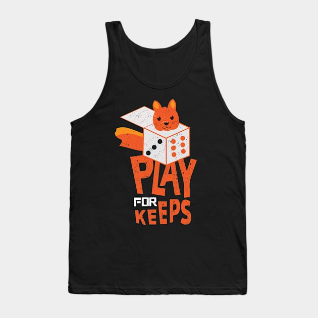 Play For Keeps Kid's Funny Tank Top by SHaun Top choice